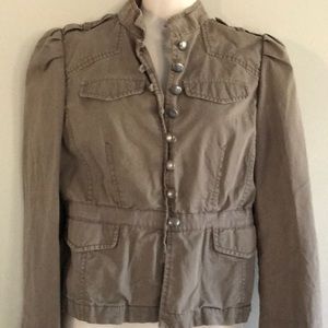 Ann Taylor LOFT Military style jacket - Size 0